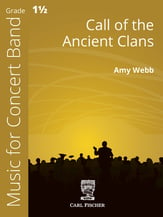 Call of the Ancient Clans Concert Band sheet music cover